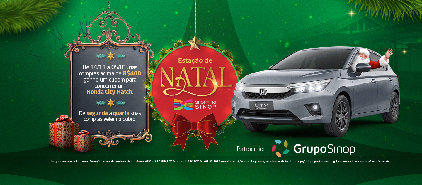 Natal Shopping Sinop 2024